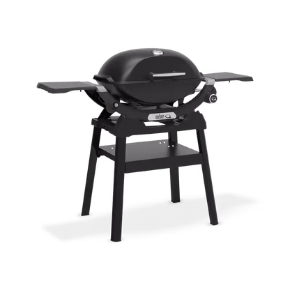 Weber Q2200N Gas BBQ with Compact Stand and Side Tables