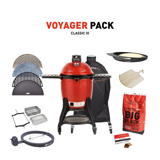 Classic III Kamado Joe with Voyager Pack