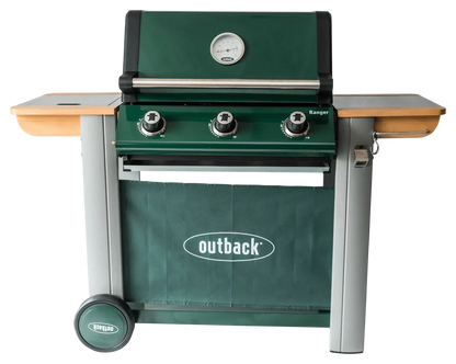Outback Ranger Hybrid 3 Burner Gas BBQ