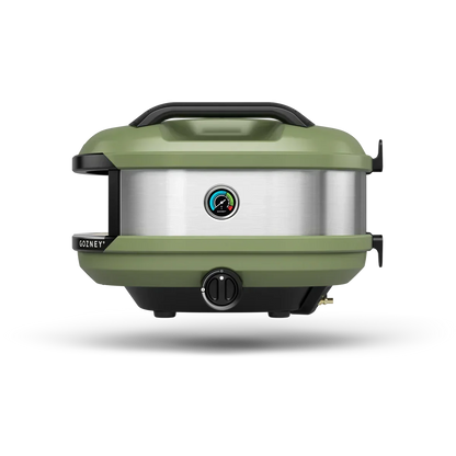 Gozney Tread Pizza Oven in Olive Green