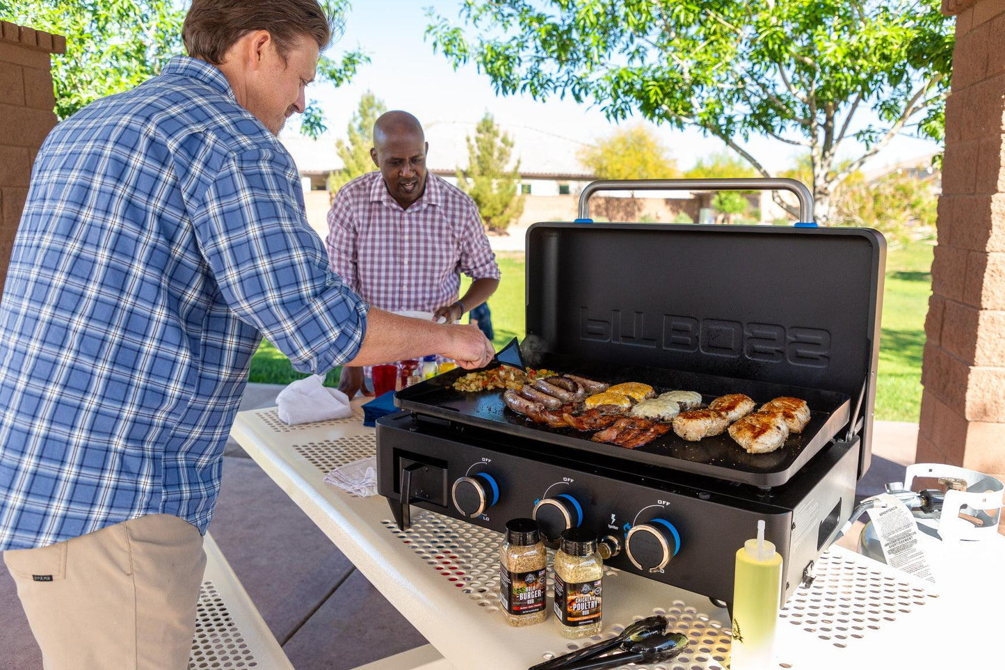 Pit Boss 3 Burner Ultimate Smash Plancha Griddle with Cover